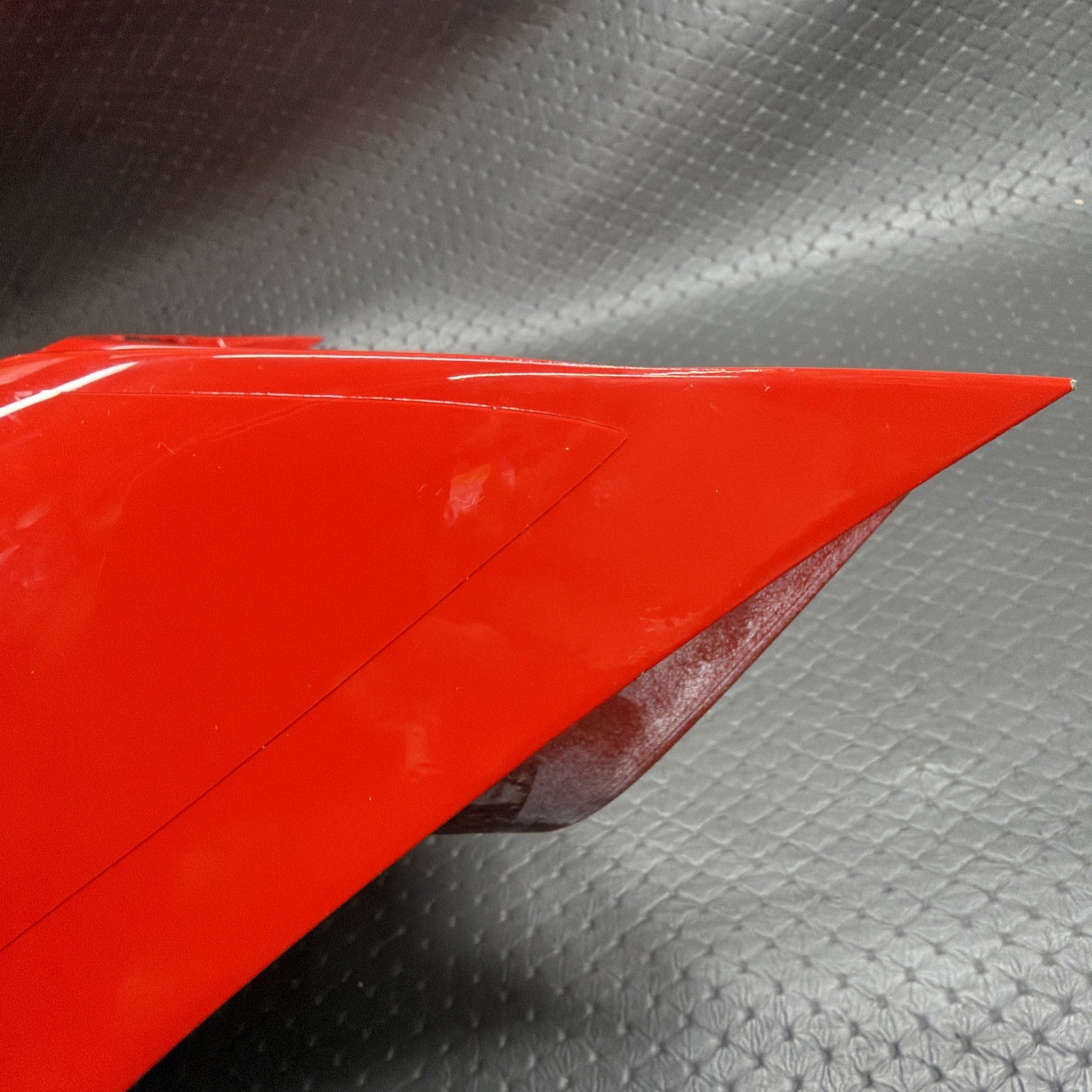 Genuine Ferrari SF90 Front Center Spoiler Cover 801664 Rosso Scuderia With PPF