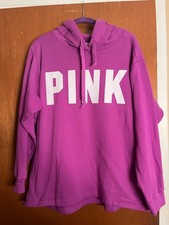Victoria's Secret PINK Pullover Hoodie Sweatshirt XL NWT