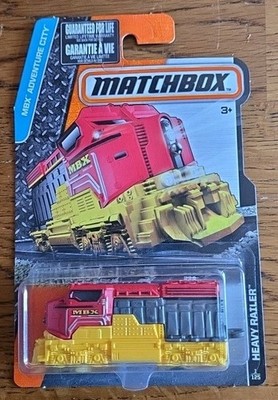 Matchbox Heavy Railer Train Engine #1 Red