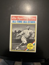 1976 Topps - The Sporting News AllTime All-Stars Ty Cobb #346