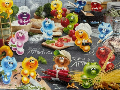 Ravenburger Gelini Cooks Bon Appetite 2000 Piece Puzzle
