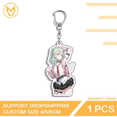 Sunna Zenless Zone Zero Car Key Anime Props Multi Function Durable Keyring 