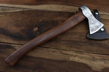 18.5''Hand Made carbon steel Blade Tomahawk/Viking axe W/L/S HB-1370