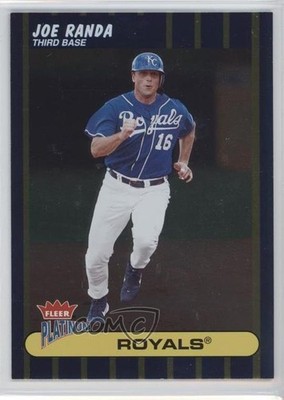 2003 Fleer Platinum Platinum Finish 10/100 Joe Randa #17 0b5