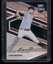2020 Panini Elite Extra Edition #90 Liam Norris Prime Numbers A Signatures #/215