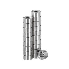20pcs Deep Groove Ball Bearings 1.5mm x 4mm x 2mm Steel Double Shield ABEC1
