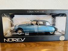 Norev 1:18 Citroen DS 23 Pallas Diecast Model Car With Display Case
