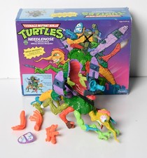 TMNT Teenage Mutant Ninja Turtles Needlenose Complete MIB Box 1990 Playmates
