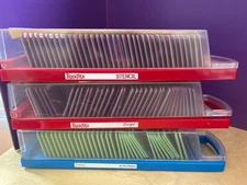 Lot Of 3 Sizzix Sizzlits Ellison Die Cut Sets Dies Alphabet Number