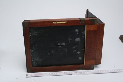 1 Stück Holzdoppelkassette für Glasplatten 18x24cm, Wetplate