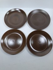 Lake's Cornish Pottery Truro 4 Salad Plates Country Kitchen Earthy Tone Dining B