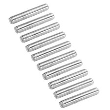 30pcs Barra Filettata M8x45mm 1.25mm Acciaio 304 DX