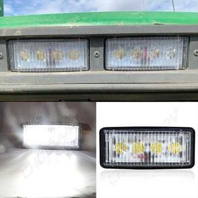 4X AR60250 FOR John Deere 2055 2155 2355 2555 2755 LED Flashing Cab Light Yellow