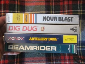 ATARI Colecovision  - 4 VINTAGE GAMES - STILL SEALED! - ESTATE FRESH