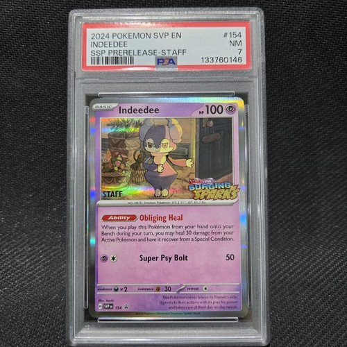 Indeedee graded PSA 7 for sale on eBay