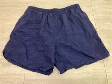 Nylon ProSpirit Swim Trunks Size Large Blue Lined Drawstring Preowned
