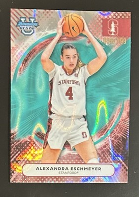 2025-26 Bowman U Best Aqua Lava Refractor 98/199 Alexandra Eschmeyer #83
