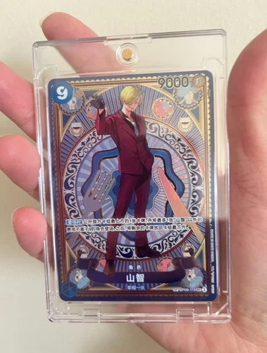 Sanji SEC OP06-119 Chinese Parallel A Fist of Divine Speed One Piece NM OP-11