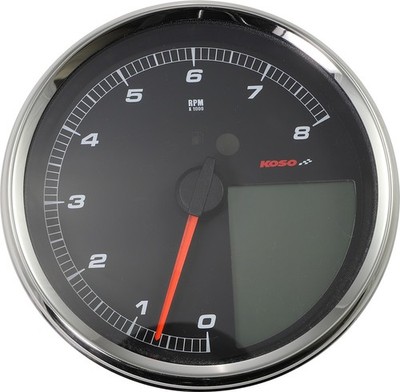 Koso BA072100 HD-05 Multi-Function Tachometer/Speedometer