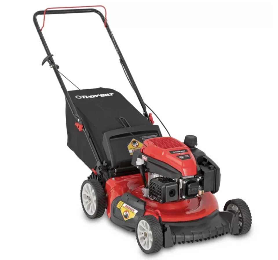 Troy-Bilt TB120C 11A-A2C2066 21 pulgadas 163 cc cortacésped de empuje 3 en 1 cubierta