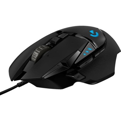 Logitech G502 HERO Gaming Maus Schwarz kabelgebunden