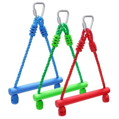 Rainbow Craft 3-Pack Kids Ninja Monkey Bars - Trapeze Swing Bars for Ninja Ob...