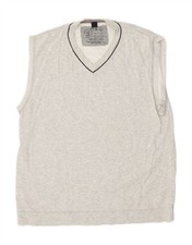 NAPAPIJRI Mens Vest Tank Top Large Grey Cotto...