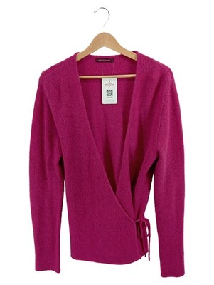 HELDMANN Wickelpullover Damen Gr. 38 Pink Wolle Angora