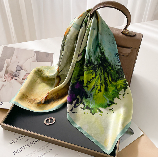 100% Pure Mulberry Silk Scarf 26