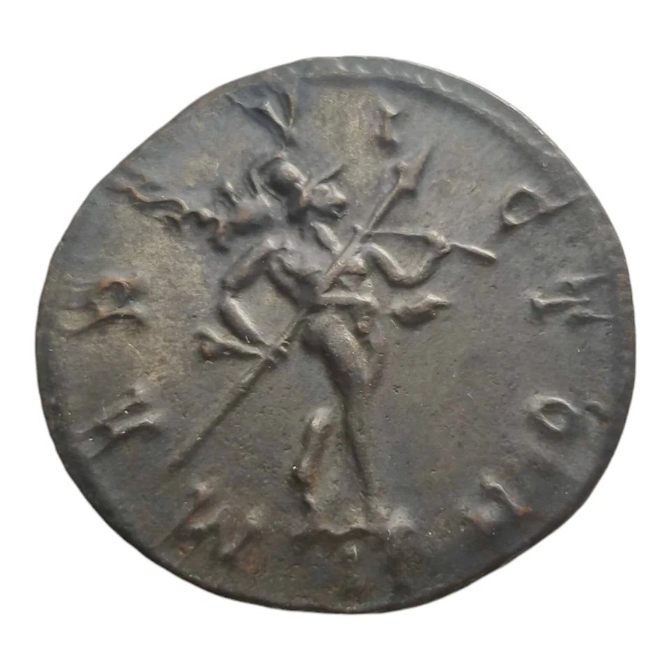 AD 276-282 Roman Empire Probus Ancient Coin Ancients Mars Victory 15K - Image 2 of 2