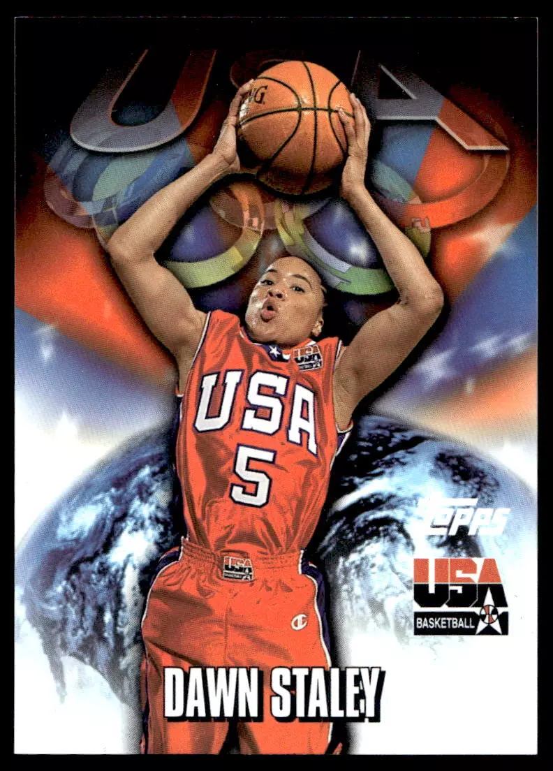Dawn Staley trading card