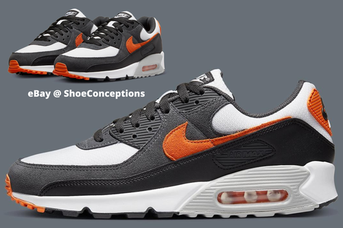 Nike Men's Air Max 90 Shoes in White, Size: 10 | DM0029-101