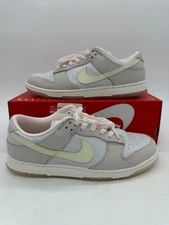 Nike Dunk Low PRM Women's Size 10.5 Men's Size 9 Pink Leather Shoes FB7910 601