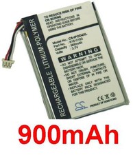 Battery 900mAh Apple iPod U2 20GB Color Display MA127