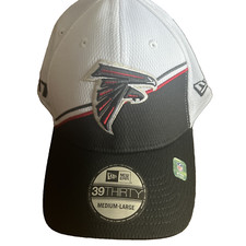 2023 Atlanta Falcons New Era 39THIRTY NFL Sideline On-Field Cap Flex Hat M/L NWT