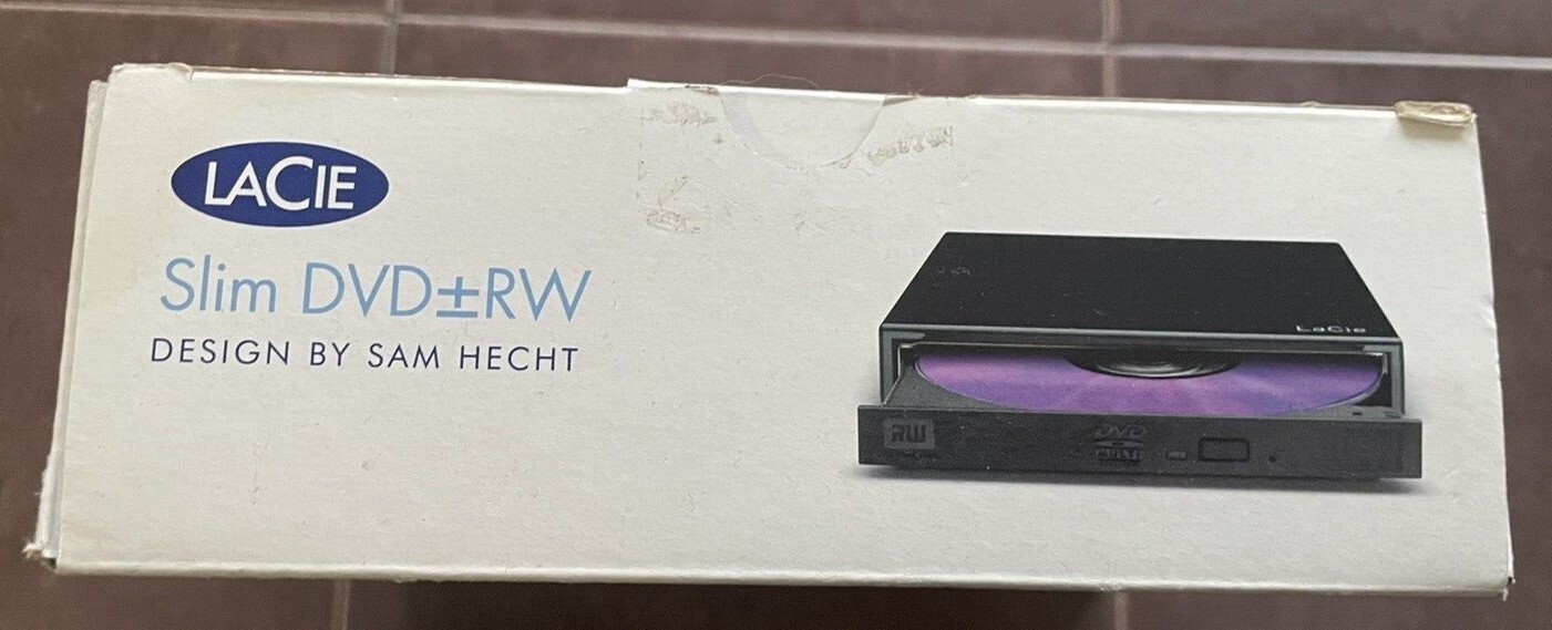 Lacie Slim Bluray USB 2.0 Reader Writer Optical Drive BDR BDRE DVDR DVDRW eBay