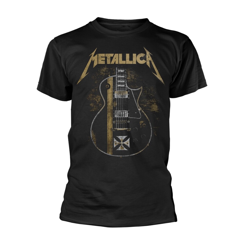 METALLICA - Hetfield ironcross guitar T-Shirt  METALLICA