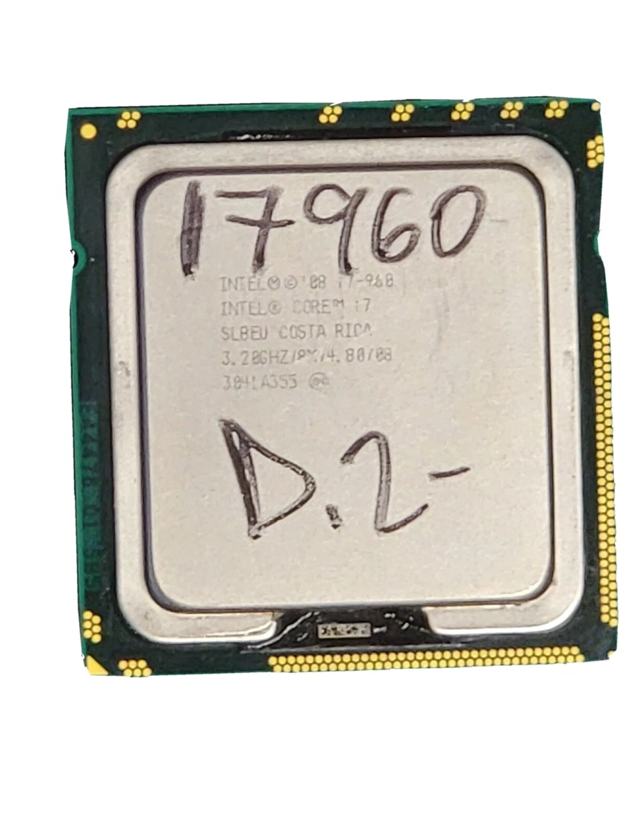 Intel Core i7-960 Core i7 1st Gen. CPUs for sale | eBay