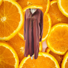 Rajgharana Maroon, Gold and Blue Kurta Size 42