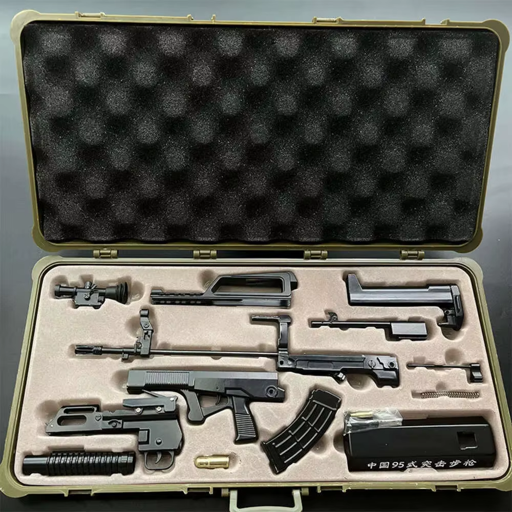 Type 95 Assault Toy Gun Model Detachable Veterans Military 1:3 Alloy Gift