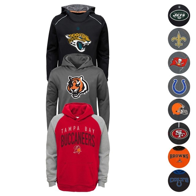 NFL Team Logo Performance Pullover Hoodie Collection Youth (SZSXL) eBay