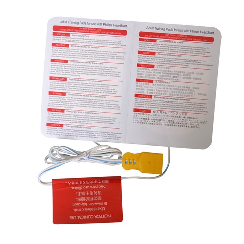 Nuove 10 paia pastiglie di ricambio per allenamento adulti per HR/FR2 AED Trainer P150 Pads - Foto 3 di 8