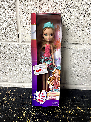 Ever After High Ashlynn Ella Daughter of Cinderella Poseable Doll 12” EUC 