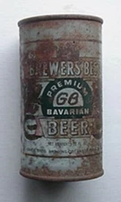 1940s-50s BREWER'S BEST BEER CAN (STEEL PUNCH-TOP - GRACE BROS BREWING CO