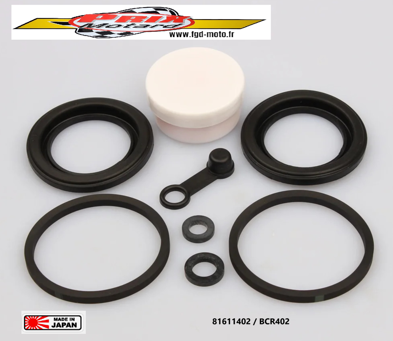 Kit réfection étrier frein arrière pour Kawasaki Z1000 A1 A2 1977-1978