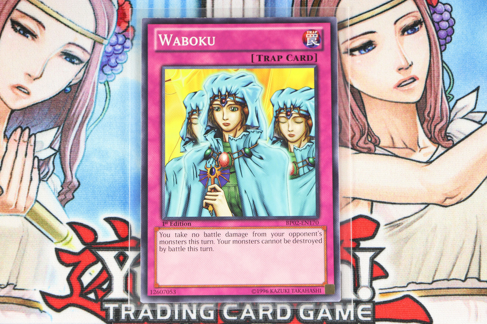 Yugioh Trap Card Waboku BP02EN170 1st Edition Common eBay