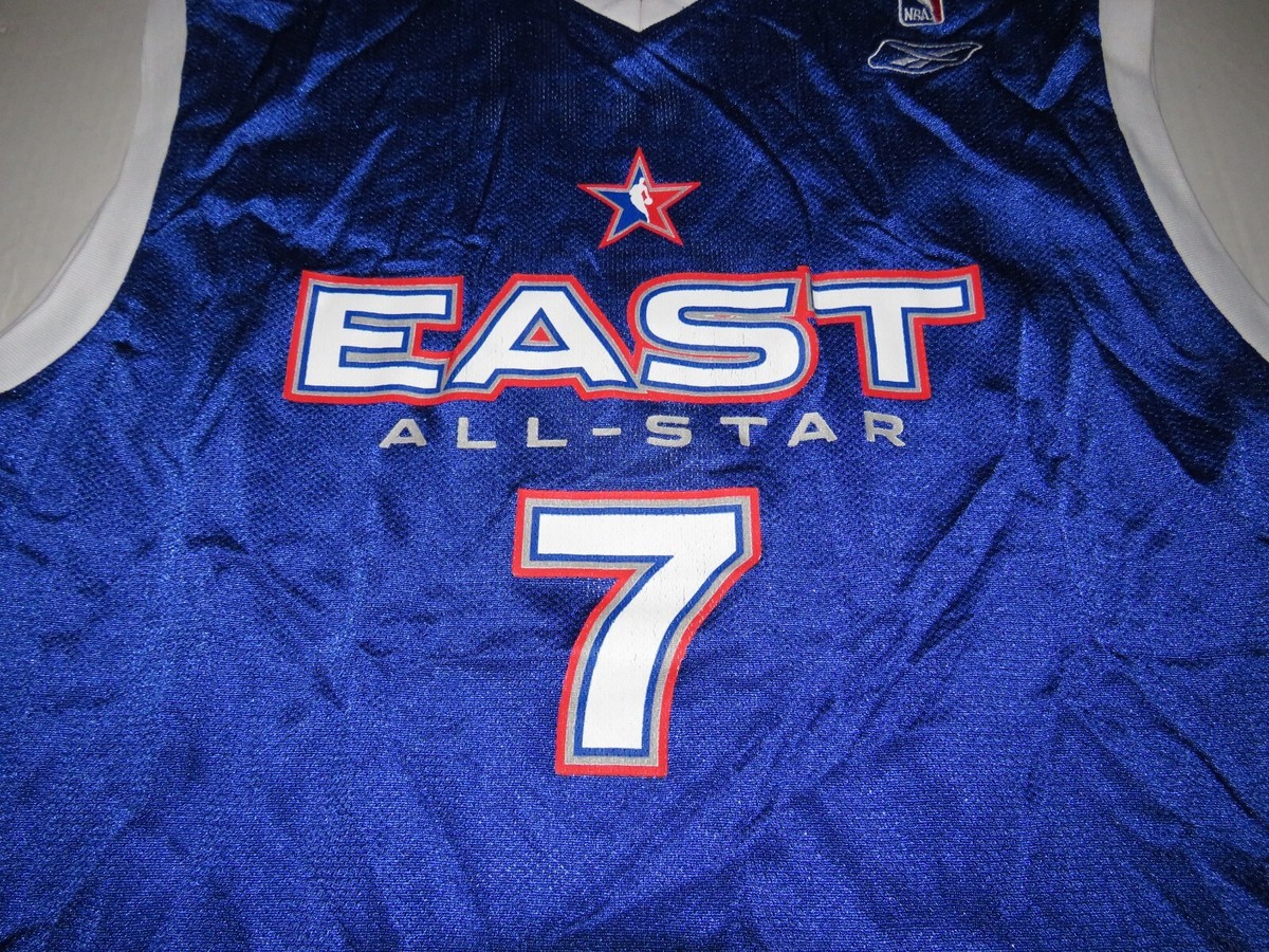 極美品 Reebok NBA ALL STAR EAST 32 O'NEAL Reebok Jermaine O' Neal East All Star Indiana Pacers NBA