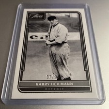 2022 Panini Three And Two Harry Heilmann Card #17! Serial #'d 97/99 (R1)