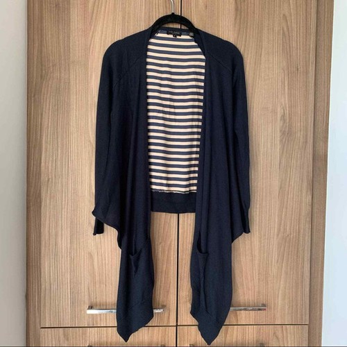 Ted Baker London Silk Striped Open 