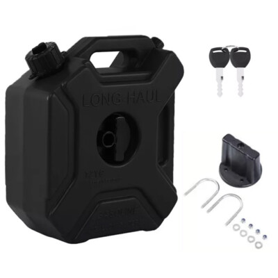 #ad 5L Gas Fuel Tank Gas Can Oil Storage Can For ATV UTV Gokart Motorcycle Car SUV $35.99